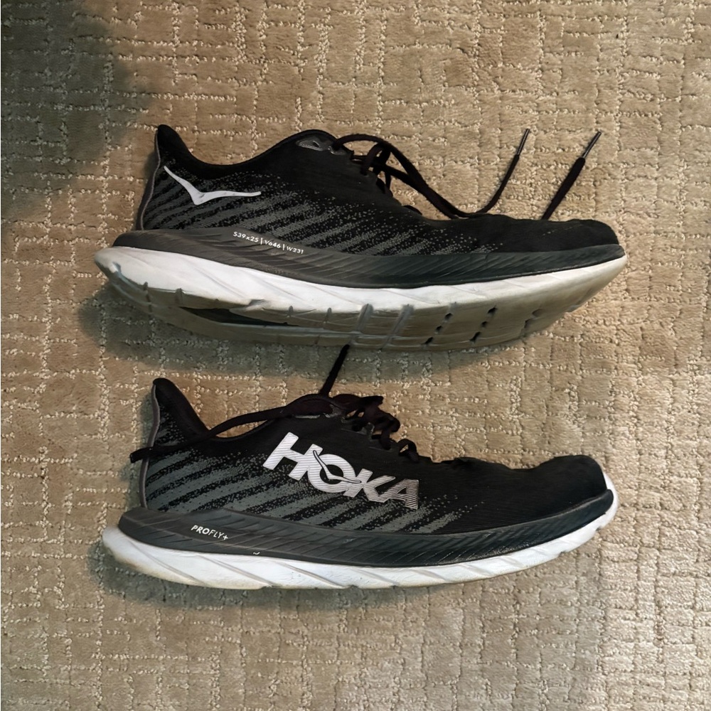 Hoka Men's Black Athletic Shoes - Picture 2 of 5